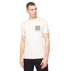 Crosshatch Mens Hoogan T-Shirt / Off White